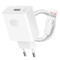 HONOR 66W Wall Charger Kit – White USB-C / Type-C, retail box