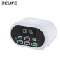 Chargeur intelligent RELIFE RL-309U – 6 ports Argent Chargeur intelligent RELIFE RL-309U – 6 ports Argent