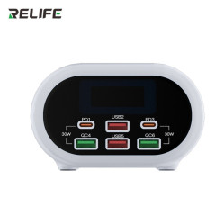 Chargeur 6 ports RELIFE RL-309U argent | Smarty