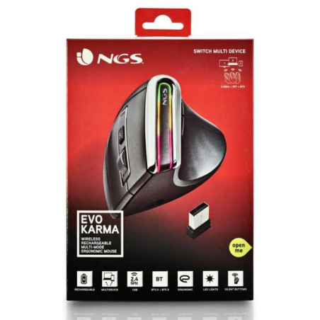 Souris Sans Fils NGS Evo Kerma Rechargeable A | Smarty Paris