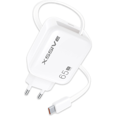 65W USB-C Fast Charger XSSIVE XSS-AC80 | Smarty