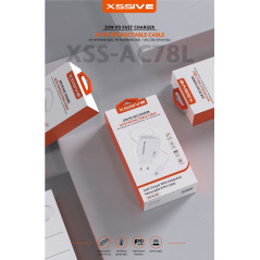 Chargeur rapide 20W Lightning XSSIVE XSS-AC78L