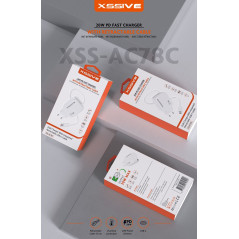 20W XSSIVE XSS-AC78C USB-C Charger White