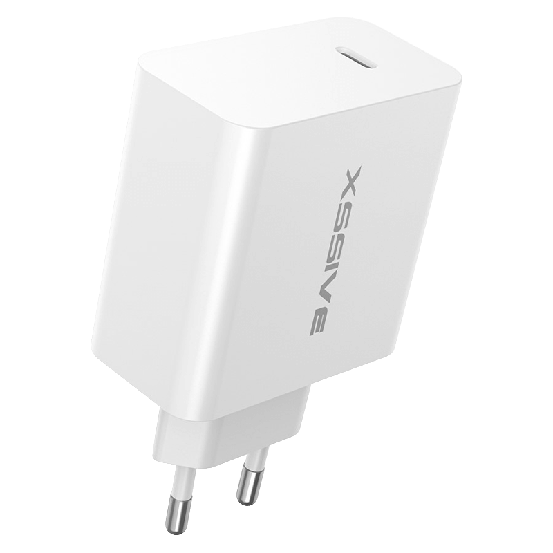 Chargeur XSSIVE XSS-AC68 – USB-C 45 W Blanc Chargeur XSSIVE XSS-AC68 – USB-C 45 W Blanc