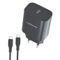 Chargeur USB-C XSSIVE XSS-AC66NB CC – 25 W avec câble USB-C vers USB-C Chargeur USB-C XSSIVE XSS-AC66NB CC – 25 W avec câble USB-C vers USB-C