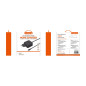 Chargeur ordinateur Xssive XSS-45W1.8MB – USB-C 45W Noir