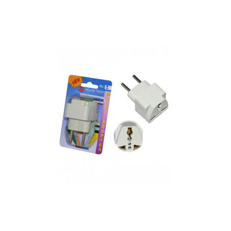 Adaptateur Universel Secteur Voyage USA / JP / AU / UK / Chine vers EU