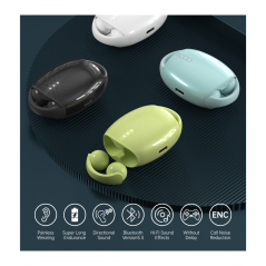 Devia TWS M5 EM031 Bluetooth Earbuds 20h Green | Smarty