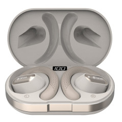 Devia OWS E3 EM055 Bluetooth Earbuds 10h Beige | Smarty