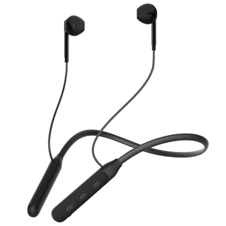 Devia EM036 Neckband Earphones 15h Black | Smarty