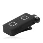 Monaural Wireless Lavalier Earbud ECO K35 – Retractable Bluetooth 5.0 Black