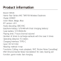 Wireless earbuds Devia Star Series E4 EM409 – ANC 7h Black Wireless earbuds Devia Star Series E4 EM409 – ANC 7h Black