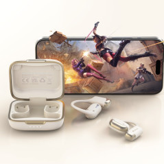 Écouteurs sans fil Devia OWS Pro1 EM401 – Bluetooth, or
