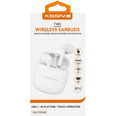 Écouteurs Bluetooth XSSIVE XSS-TWS6W Blanc | Smarty