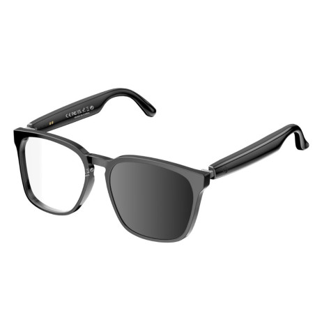 Lunettes intelligentes ECO A14 – verres photochromiques, Bluetooth, noir