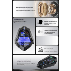 Yesido VC19 Bluetooth Motorcycle Headset | Smarty
