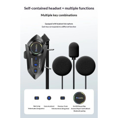 Yesido VC19 Bluetooth Motorcycle Headset | Smarty