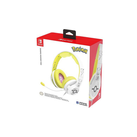 Casque Audio Pokémon POP SWITCH - Jaune - Alimentation Ref A2606 | Sma