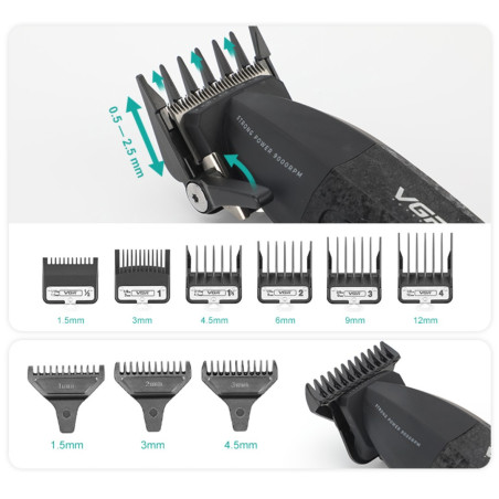 Hair Clipper Set VGR V-640 – 2-Piece Professional Kit