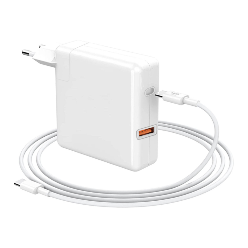 Chargeur Mural 79W Port USB C Power Delivery Port USB Câble 2m LinQ PD6520 Blanc — LinQ · Smarty Paris 18e
