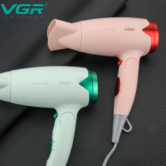 Foldable Hair Dryer VGR V428 – Green, 1200/1600W, dual voltage