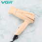 Sèche-cheveux pliable VGR V429 – Blanc, 1200/1600 W, double tension Sèche-cheveux pliable VGR V429 – Blanc, 1200/1600 W, double tension