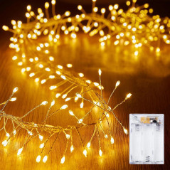 ECO Copper Wire LED String Lights USB 1.5m 100