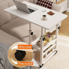 Table de chevet mobile ECO 80 x 40 Marron | Smarty
