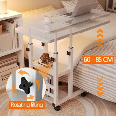 Table de chevet mobile ECO 80 x 40 Marron | Smarty