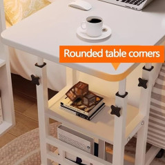 Table de chevet mobile ECO 80 x 40 Marron | Smarty
