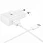 Chargeur Rapide Samsung EP-TA200EWE 15 W + Câble USB-C Blanc - Vrac (Original) Chargeur Rapide Samsung EP-TA200EWE 15 W + Câble USB-C Blanc - Vrac (Original)
