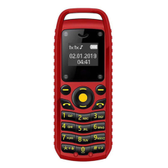 Mini téléphone B25 double Nano SIM Rouge