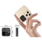 Mini Phone ECO i16 Pro – Dual Nano SIM Black