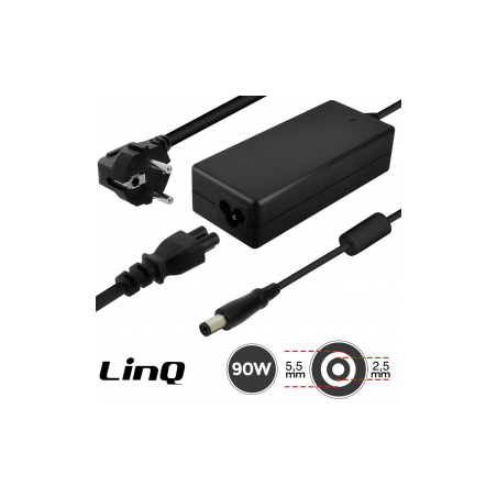 Chargeur Secteur PC HP/ACER 90W / 19V 4.74A Embout 5.5*2.5mm LinQ HP/A