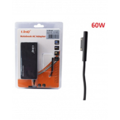 Chargeur Secteur PC Microsoft Surface - Type L - 60W / 15V 4.0A - LinQ