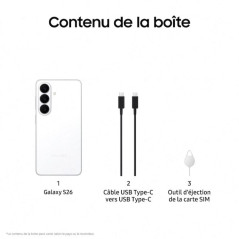 Samsung Galaxy S26 512 Go Blanc | Smarty