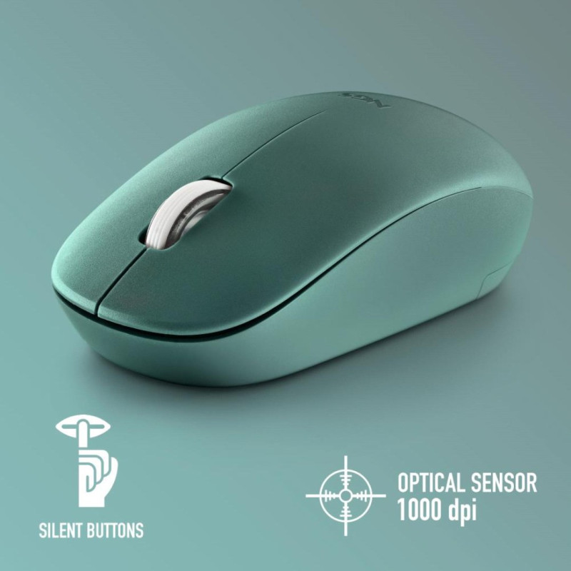 Souris sans fil NGS Fog Pro – 2,4 GHz Vert Souris sans fil NGS Fog Pro – 2,4 GHz Vert