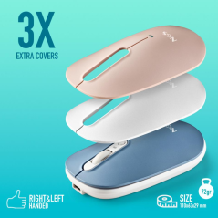 NGS Shell-RB Rechargeable Silent Mouse | Smarty