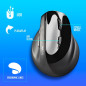 Vertical Ergonomic Mouse NGS Evo Moksha – Wireless Black Vertical Ergonomic Mouse NGS Evo Moksha – Wireless Black