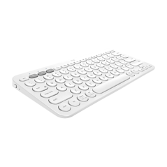 Logitech K380 Bluetooth keyboard Spanish QWERTY white