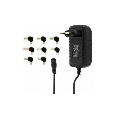 Chargeur Secteur Universelle 36W / 12V, 8 Embouts LinQ T-128P - Alimen