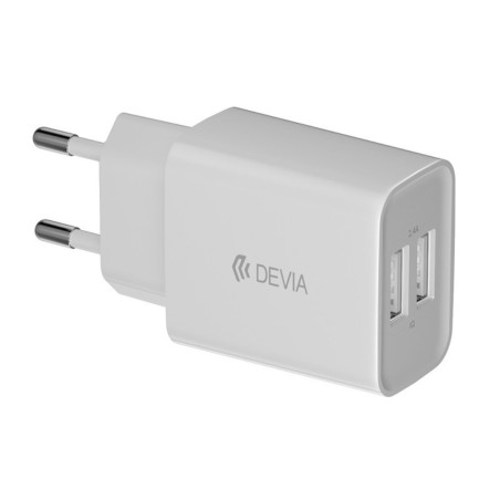 Kit chargeur Devia Smart Series – double USB 12W + câble Lightning