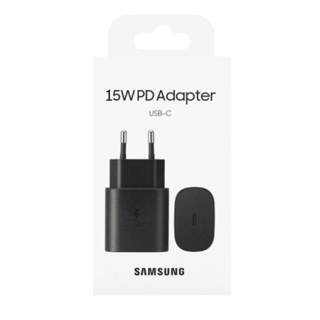 Samsung Adaptateur secteur USB-C EP-T1510EBE – 15 W Noir