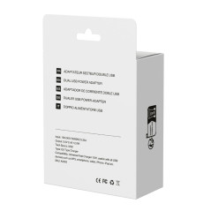 Chargeur Mayline double USB 12W | Smarty Paris