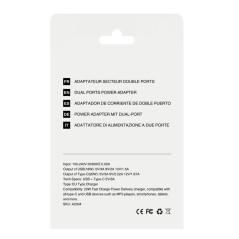 Mayline 20W Charger USB-C PD and QC 3.0 | Smarty