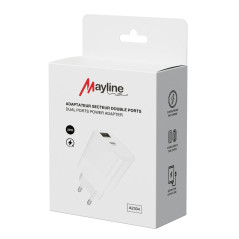 Mayline 20W Charger USB-C PD and QC 3.0 | Smarty