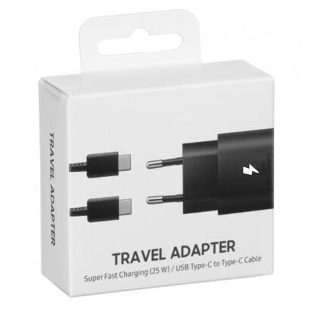 Chargeur D-Power J8548 – Kit Type-C/Type-C 25W Blanc