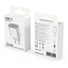 Charger D-power USB-C 20W PD A018/CH1200 – White
