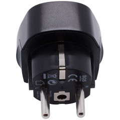 Adaptateur prise UK vers EU 3250W Noir | Smarty
