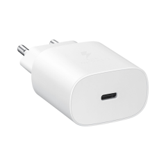 Samsung Chargeur secteur EP-T2510EWE – USB-C PD 25W Blanc